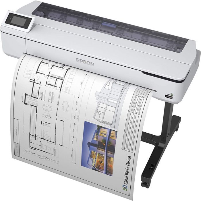 Traceur EPSON SureColor SC-T5100N - Blanc (C11CF12301A0)