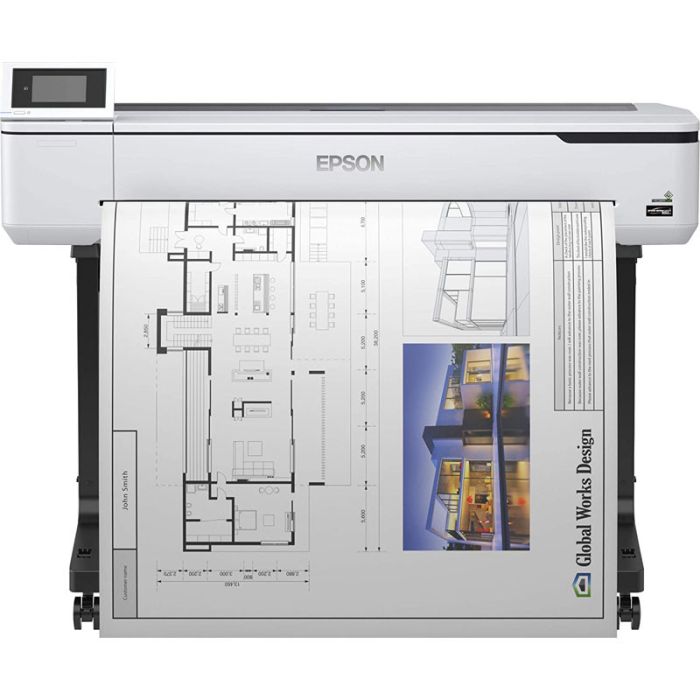 Traceur EPSON SureColor SC-T5100N - Blanc (C11CF12301A0)