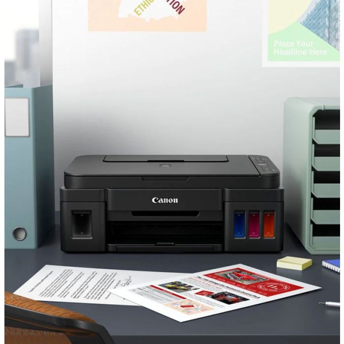 Imprimante à Réservoir Intégré CANON Pixma G3410 3en1 WIFI Couleur (BU-G-3410)
