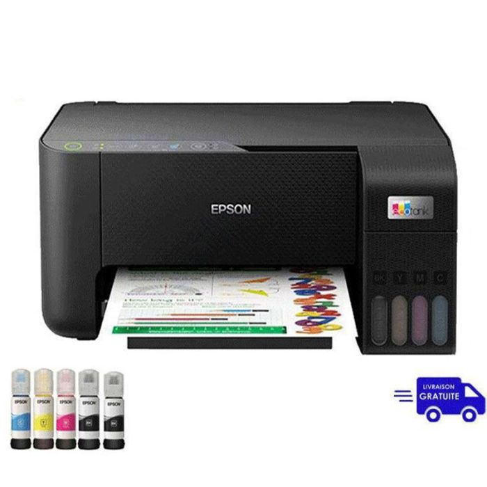 Imprimante à Réservoir Intégré EPSON ECOTANK L3210 3En1 Couleur