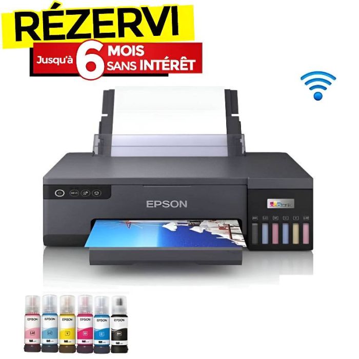 Imprimante à Réservoir Intégré EPSON ECOTANK L8050 Couleur WIFI