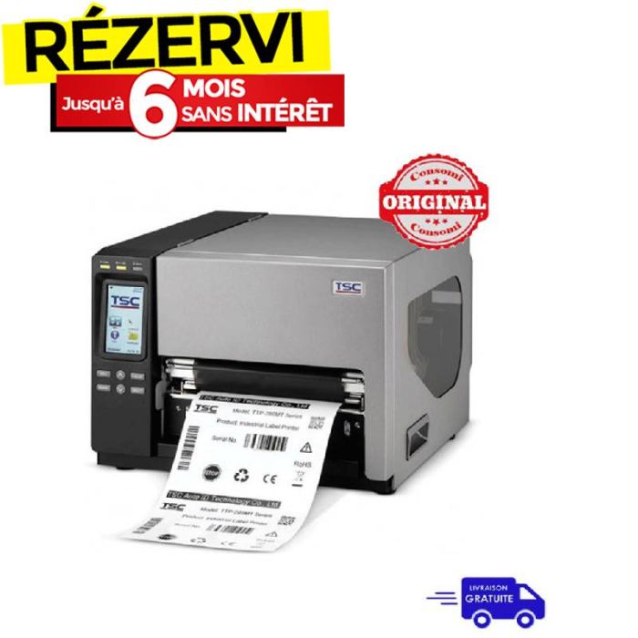 Imprimante d'étiquettes TSC TTP-286MT 203 dpi - Silver