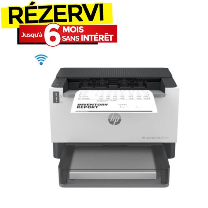 Imprimante HP LaserJet Tank 1502w Wi-Fi (2R3E2A)