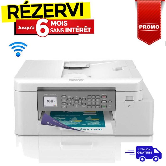 Imprimante jet d'encre Brother MFC-J4340DW Couleur A4 WIFI
