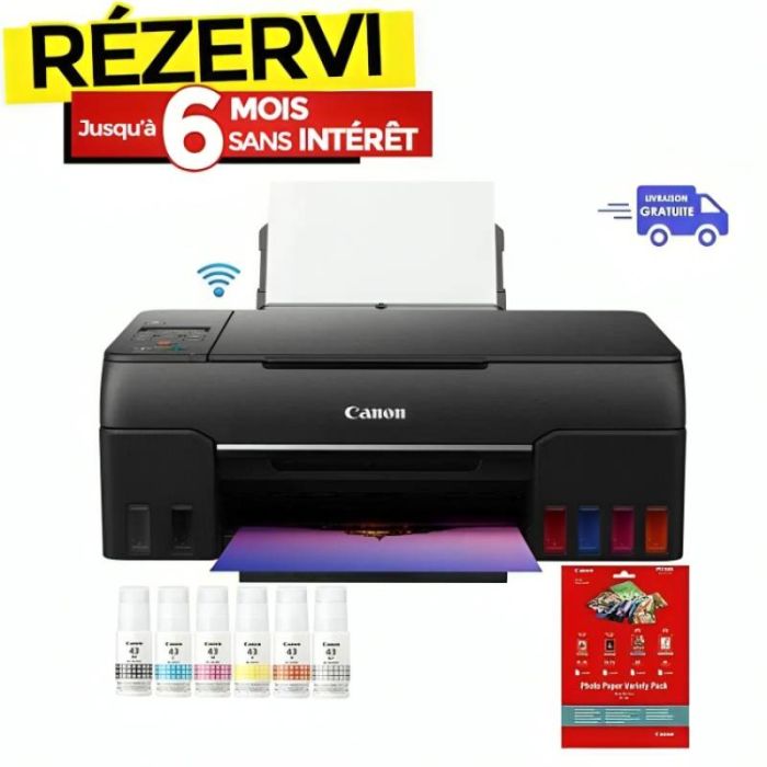 Imprimante Jet D'encre CANON Pixma G-640 Multifonction WIFI