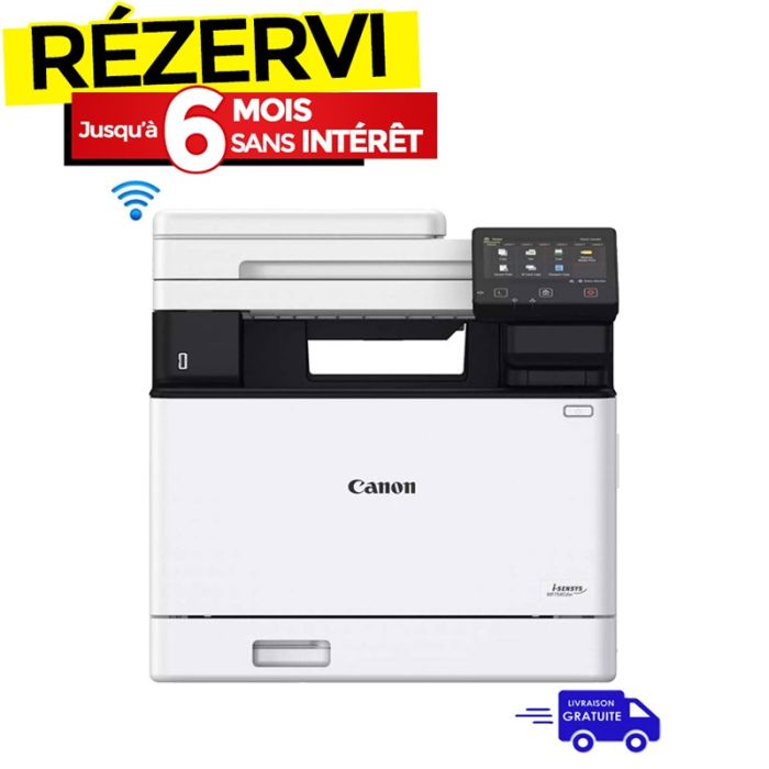 Imprimante laser Canon i-SENSYS MF754Cdw Couleur Multifonction A4 Wi-Fi