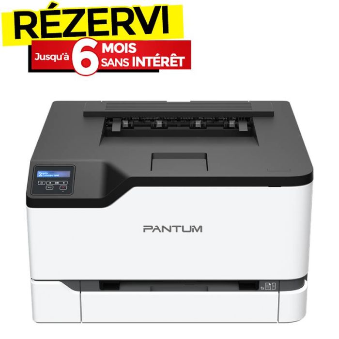 Imprimante Laser PANTUM Couleur WIFI 24 ppm - noir et blanc 