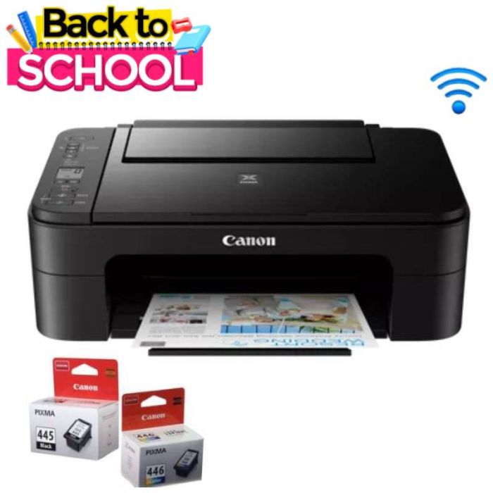 Imprimante Multifonction Canon PIXMA TR4650 - WiFi, Recto Verso, Scanner, Pour Maison Et Bureau