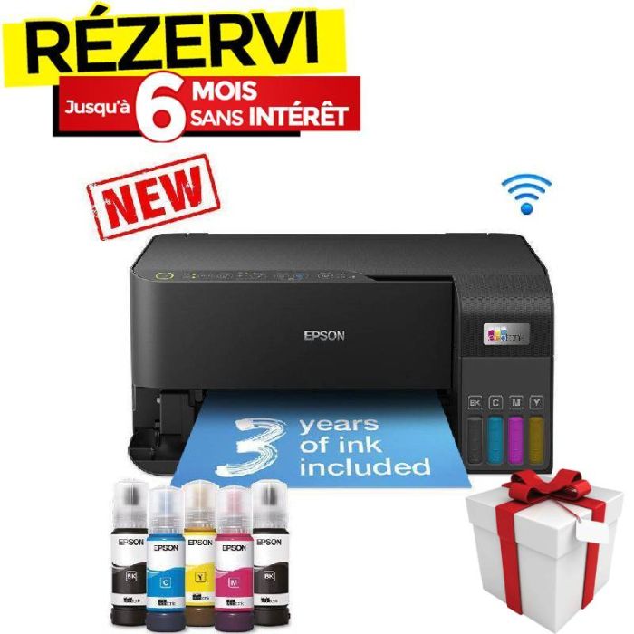 Imprimante multifonction EPSON EcoTank L3550 Couleur WiFi AirPrint