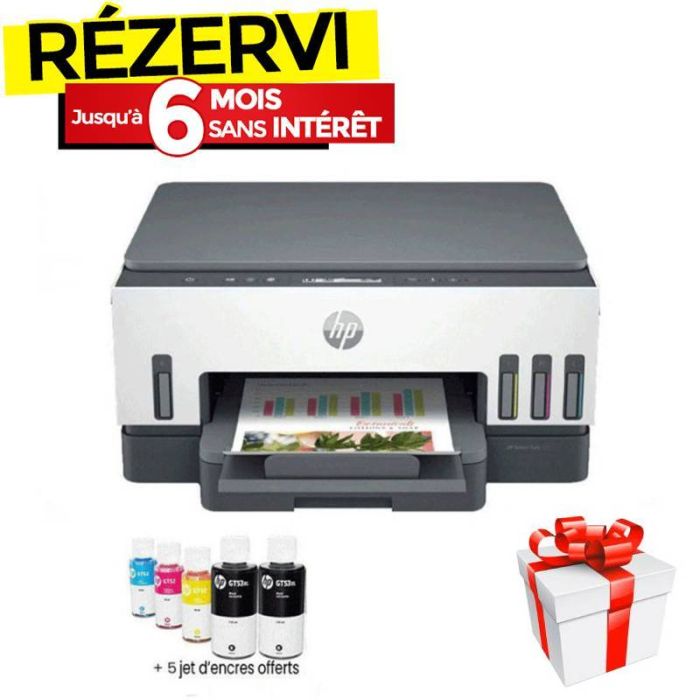 Imprimante tout-en-un duplexeur WIFI HP Smart Tank 720 