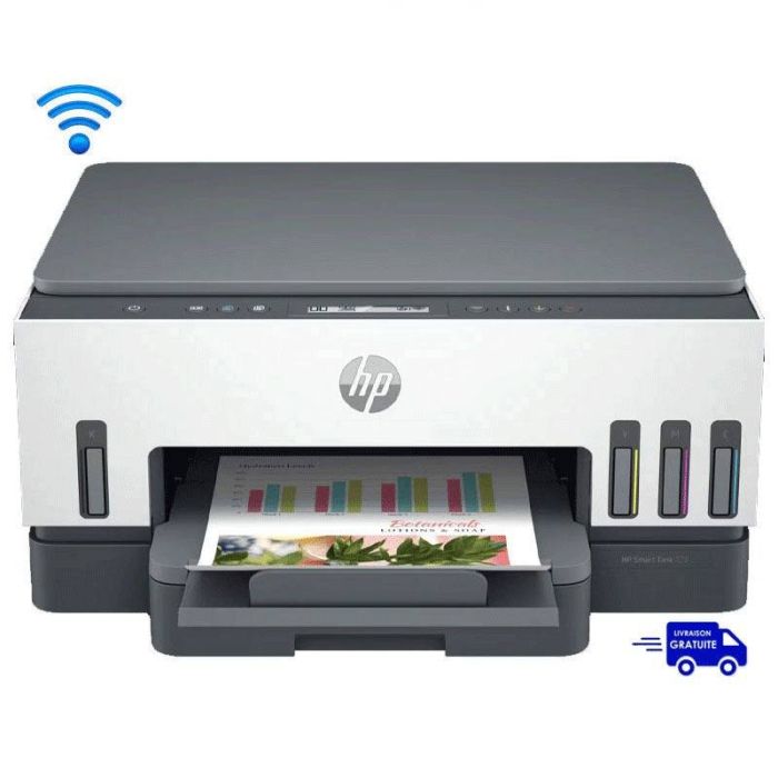 Imprimante tout-en-un duplexeur WIFI HP Smart Tank 720 