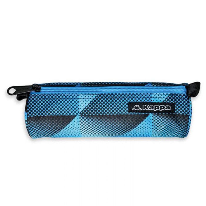 Trousse Scolaire Ronde KAPPA Fantaisie - Bleu