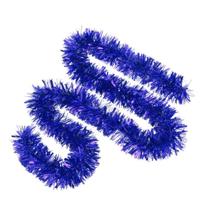 Guirlande Tinsel Pour Fête - Bleu