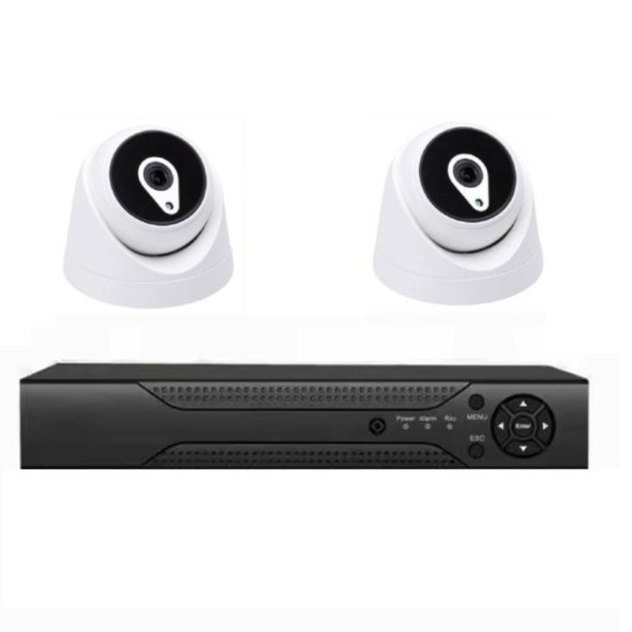 kit De Surveillance MIPVISION XDVR + 2 Cameras Internes 2MP