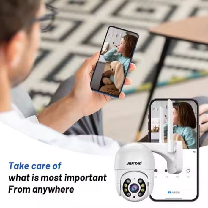 Kit de Surveillance JORTAN NVR + 4 Caméras Externes 2MP