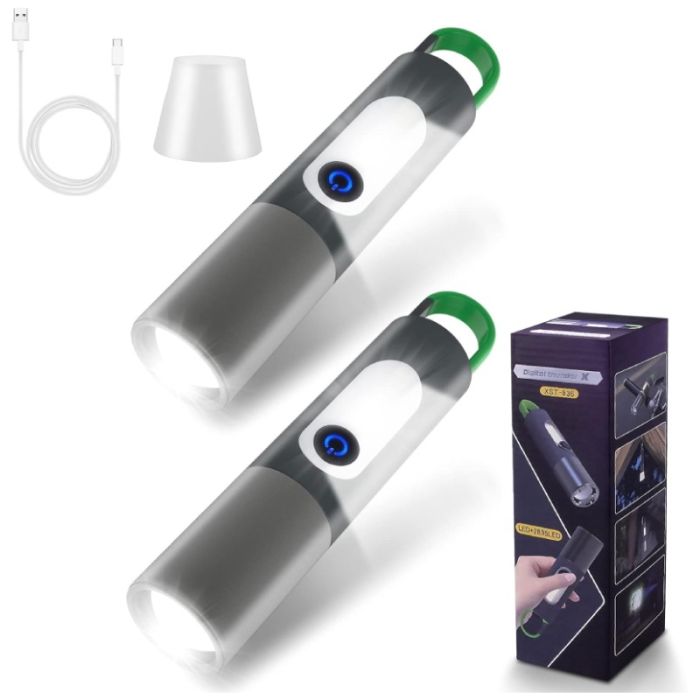 Lampe torche Led rechargeable étanche....ENCHERE 1 EURO - Lampes Lampe torche Led rechargeable étanche....ENCHERE 1 EURO - Lampes