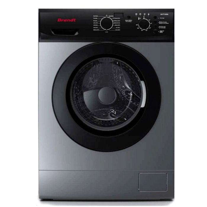 Lave Linge Frontal BRANDT BLF715SBL 7 Kg - Silver