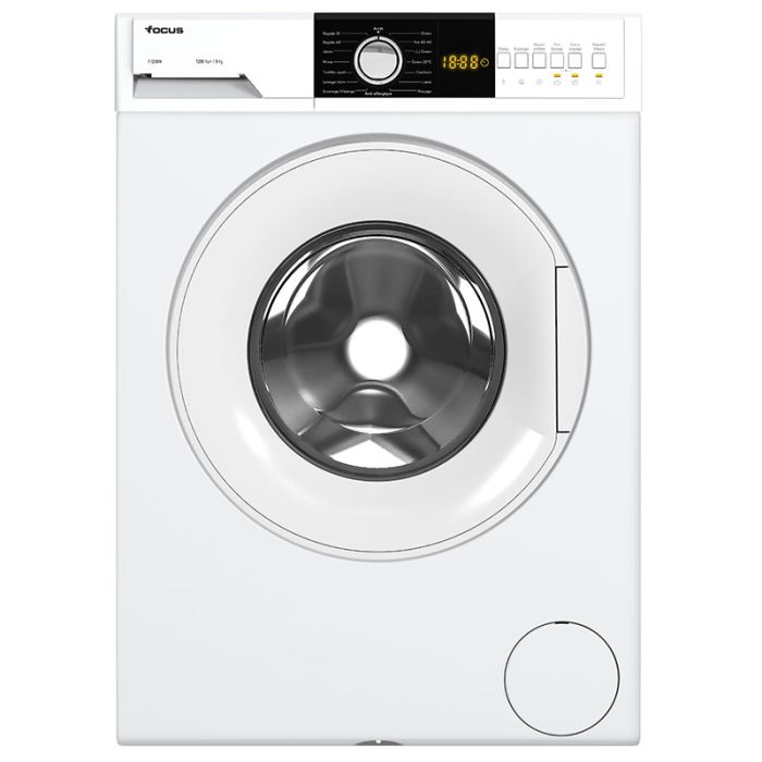 Lave linge Frontal FOCUS F1208W 8kg - Blanc