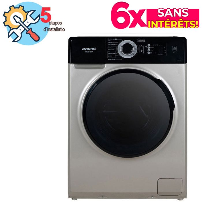 Lave Linge Frontal BRANDT BAM74SBL 7Kg