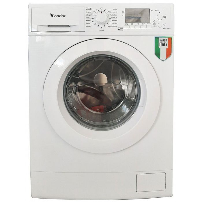 Lave linge Frontale CONDOR CON-F912D 9Kg - Blanc