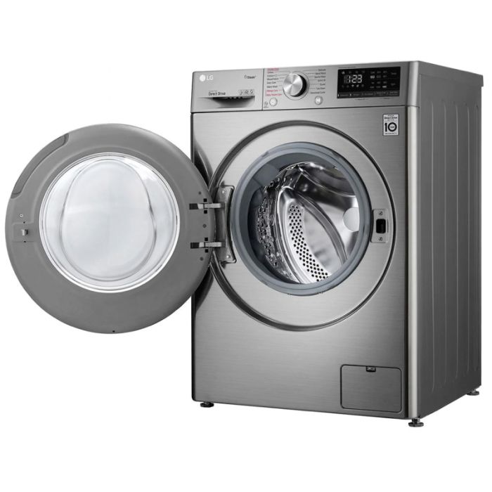 Lave Linge Frontal LG F4R5VYG2T 9 KG - Silver