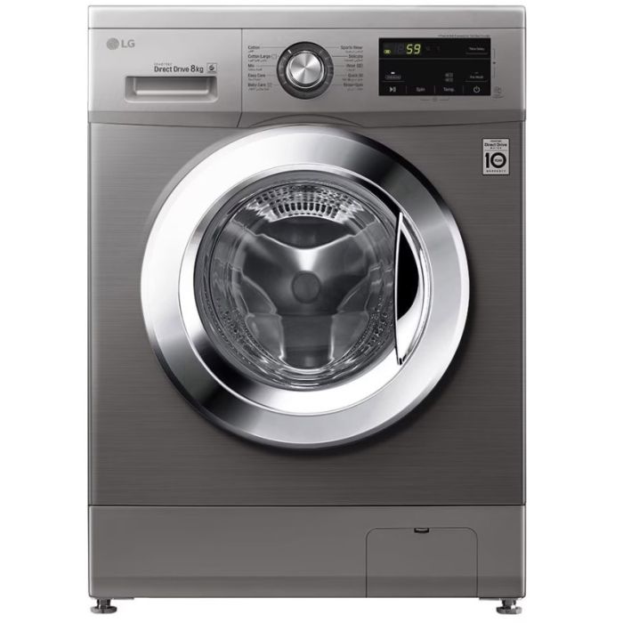 Lave Linge Frontal LG FH2J3TNG5P 8kg - Silver