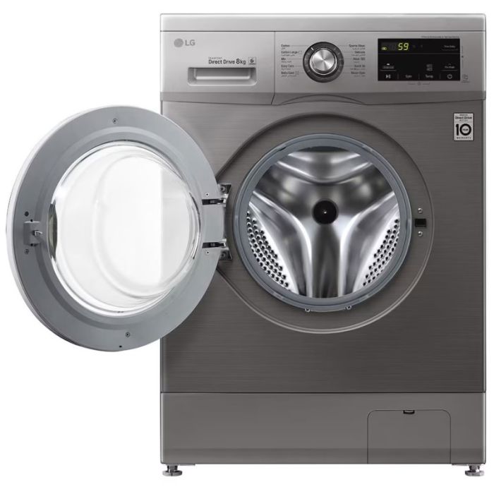 Lave Linge Frontal LG FH2J3TNG5P 8kg - Silver