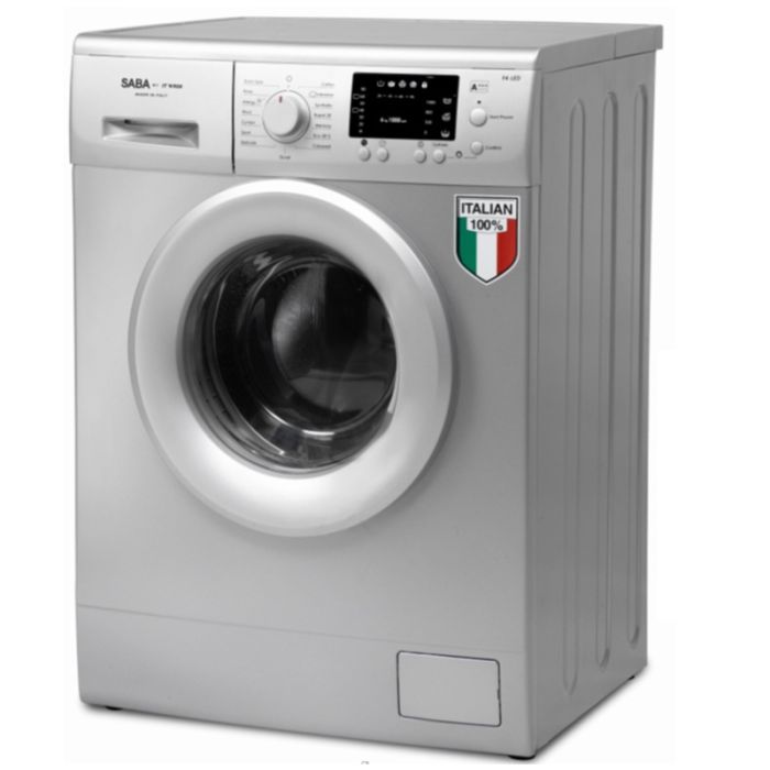 Lave Linge Frontal SABA FS610LS 6Kg - Silver