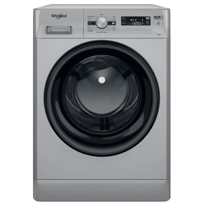 Lave linge Frontale WHIRLPOOL FFWS7235SBNA 7kg - Silver