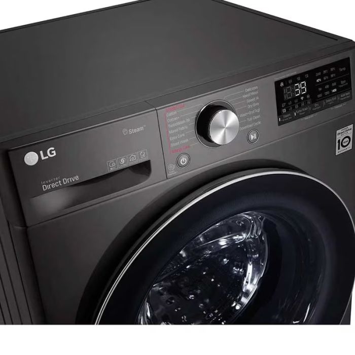 Lave linge Séchant Frontale LG F4R5VGG2E 9 Kg - Silver