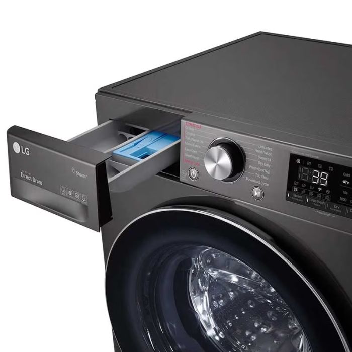 Lave linge Séchant Frontale LG F4R5VGG2E 9 Kg - Silver