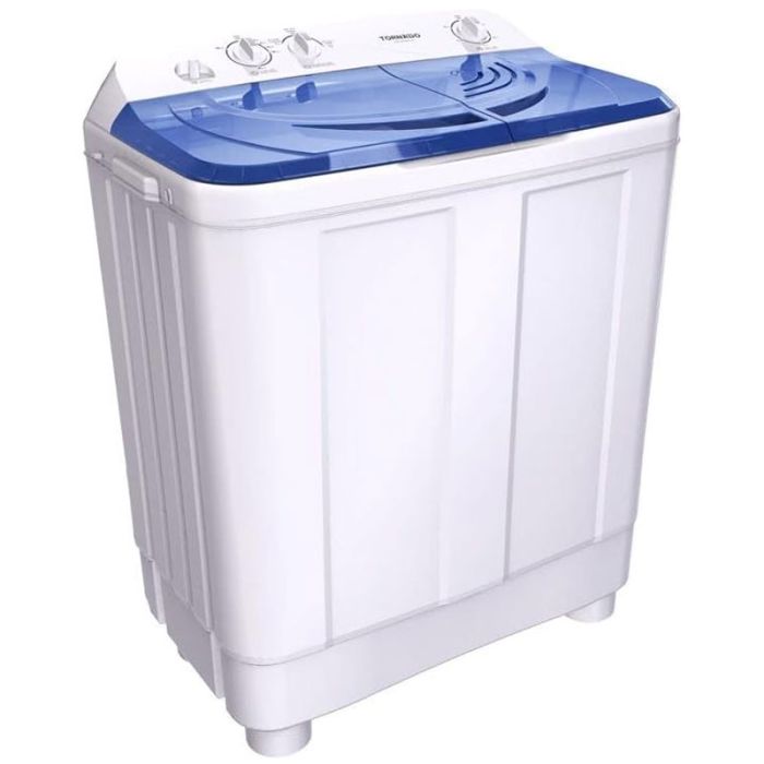 Lave Linge Semi-Automatique TORNADO TWH-Z12DNE-W 12Kg - Bleu