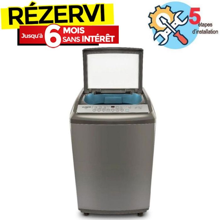 Lave linge Top FRESH FTM-12F12S 12kg - Silver