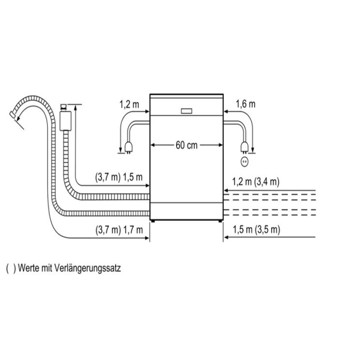 Lave vaisselle BOSCH SMS25AI02E 12 Couverts - Inox