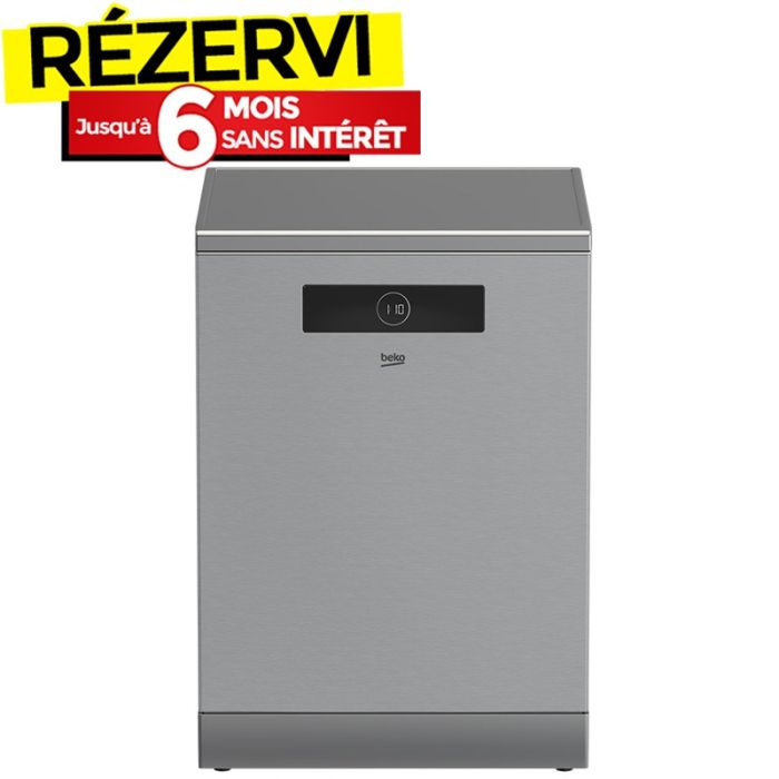 Lave Vaisselle Inverter BEKO BDFN38640XC 15 Couverts - Inox