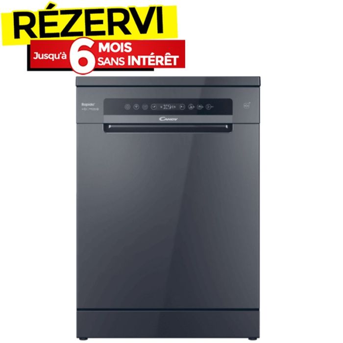 Lave Vaisselle Inverter CANDY 16 Couverts CF6D4F0A - Silver