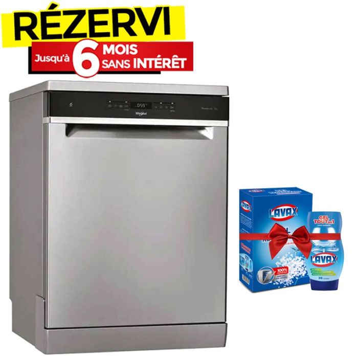 Lave Vaisselle WHIRLPOOL WFO3T233P65X 14 Couverts - Inox