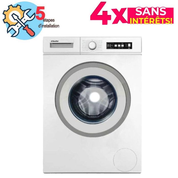 Lave linge Frontal NEWSTAR MFA-0508CT0W 5kg - Blanc