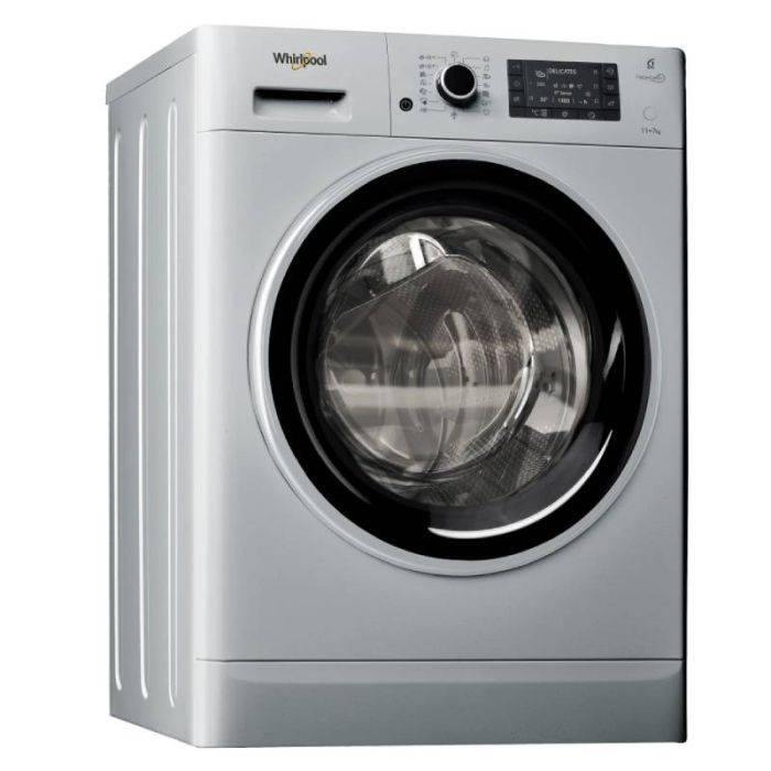 Lave linge séchant Frontal WHIRLPOOL FWDD117168SBSEX 11 Kg - Silver