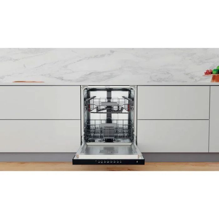 Lave Vaisselle Semi-Encastrable WHIRLPOOL WBC3C26B 14 Couverts - Inox