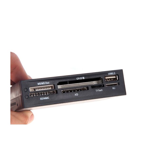 Lecteur De Carte Interne USB 3.0 - Supporte SD, MS, XD, CF, TF, M2 - Jusqu'à 64Go - Pour PC Bureau