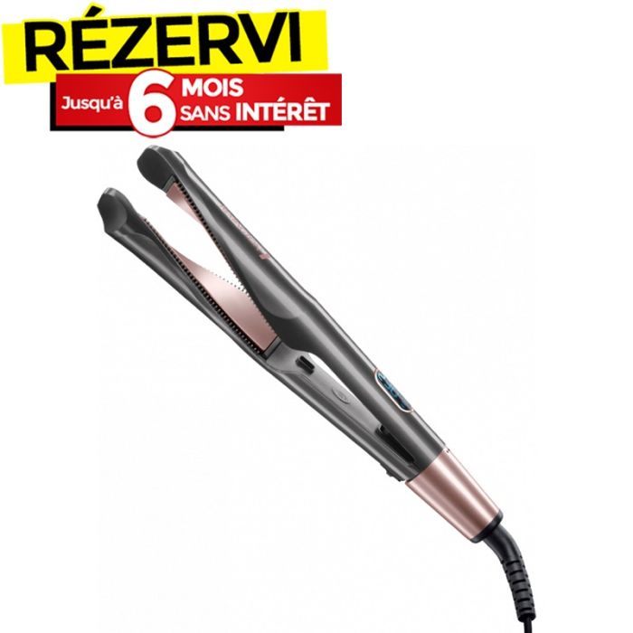 Lisseur Boucleur REMINGTON CURL & STRAIGHT CONFIDENCE - Noir