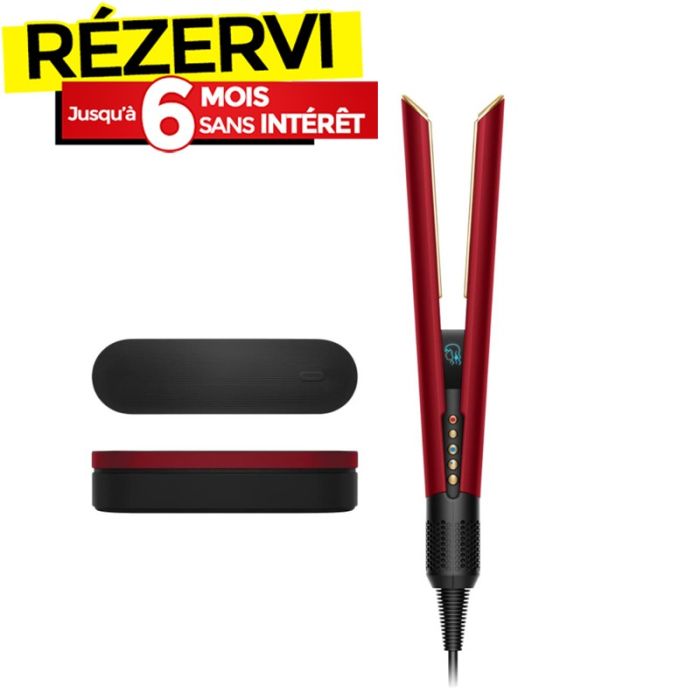 Lisseur Séchant DYSON Airstrait HT01 - Rouge