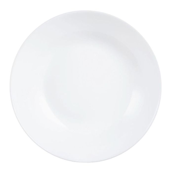 Lot De 6 Assiettes Calottes LUMINARC Zelie 20 cm - Blanc