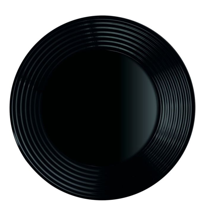 Lot De 6 Assiettes Creuse LUMINARC Harena 23 cm - Noir