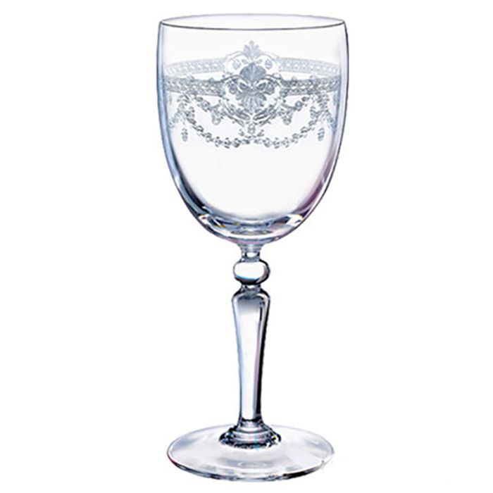 Lot De 6 Verres A Pied CRISTAL D'ARQUE Dampierre 19 cl