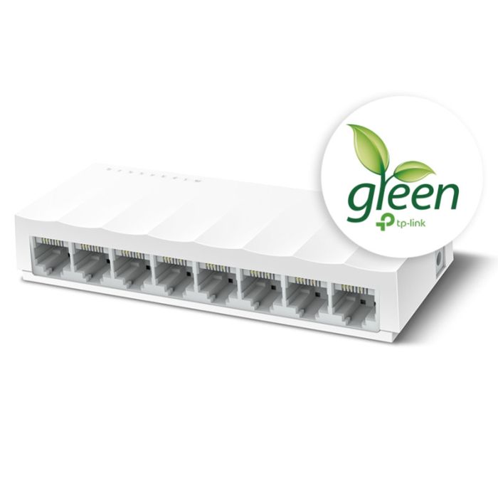 Switch TP-LINK LS1008  8 ports 10/100 Mbps - Blanc(LS-1008)