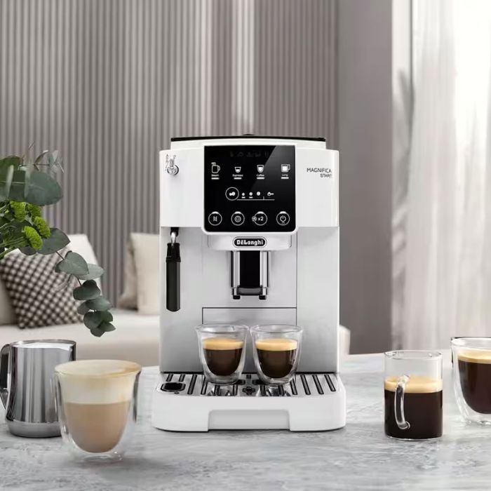 Machine à Café Expresso DELONGHI Automatique Magnifica Start 1450W - Blanc