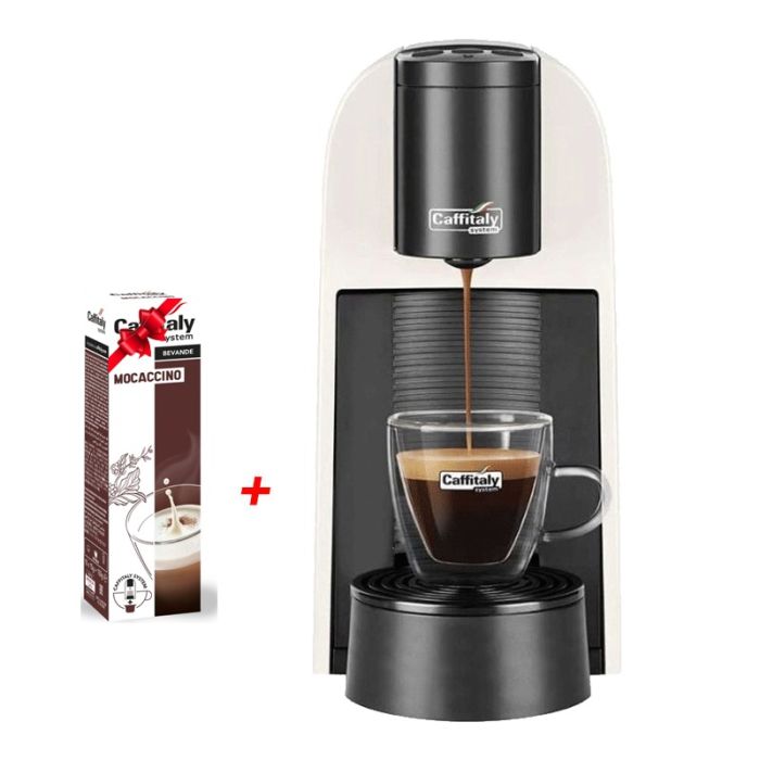Machine à Café CAFFITALY VOLTA S36 1450W - Blanc