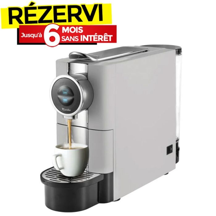 Machine à Café CAPS CONDOR MC200CS 1145W - Silver